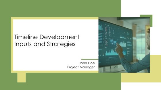 Timeline Development Inputs And Strategies PPT Structure AT