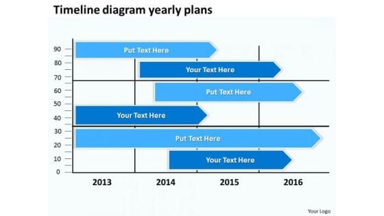 Timeline Diagram Yearly Plans PowerPoint Templates Ppt Slides Graphics