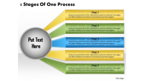 Timeline Ppt Template 5 Stages Of One Process Timeline Ppt Template 5 Stages Of One Process