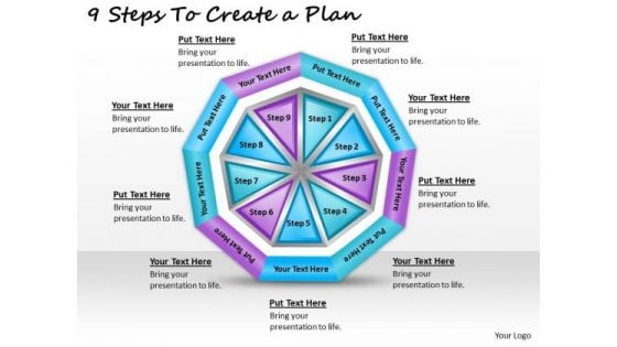 Timeline Ppt Template 9 Steps To Create A Plan Timeline Ppt Template 9 Steps To Create A Plan