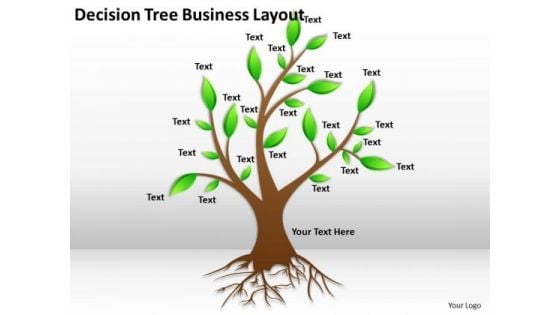 Timeline Ppt Template Decision Tree Business Layout