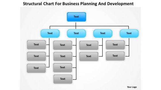 Timeline Structural Chart For Business Planning And Development