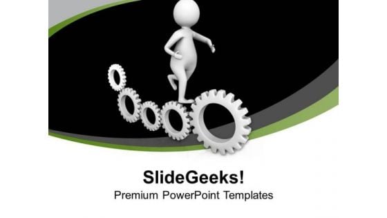 To Become Successful Run Fast Towards Goal PowerPoint Templates Ppt Backgrounds For Slides 0613 To Become Successful Run Fast Towards Goal PowerPoint Templates Ppt Backgrounds For Slides 0613