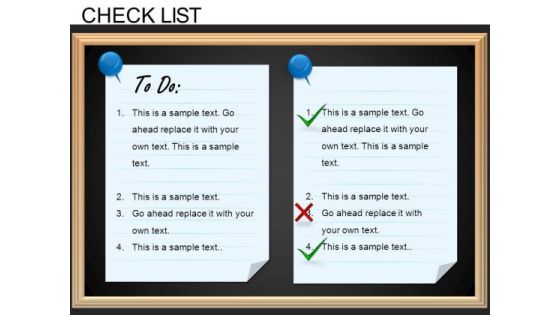 To Dos Checklist PowerPoint Templates