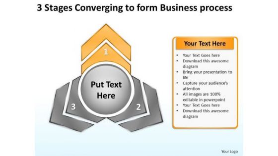 To Form World Business PowerPoint Templates Process Chart Circular Spoke Diagram Slides
