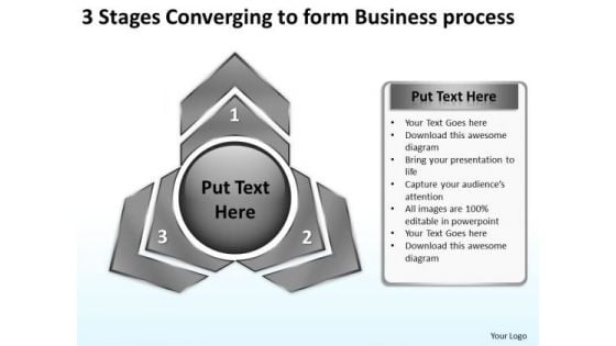 To Form World Business PowerPoint Templates Process Circular Spoke Diagram Slides