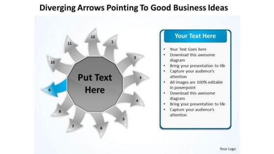 To Good Business PowerPoint Theme Ideas Ppt Circular Spoke Process Templates