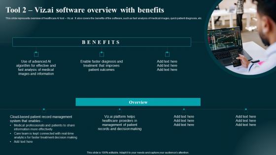 Tool 2 Viz AI Software Overview With Benefits Applications And Impact Introduction Pdf