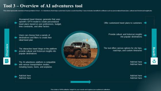 Tool 3 Overview Of AI Adventures Tool Applications And Impact Themes Pdf Tool 3 Overview Of AI Adventures Tool Applications And Impact Themes Pdf
