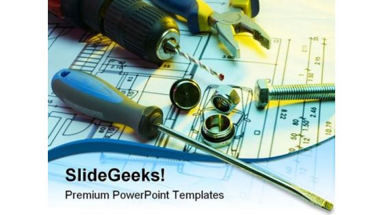 Tools Series Industrial PowerPoint Themes And PowerPoint Slides 0311