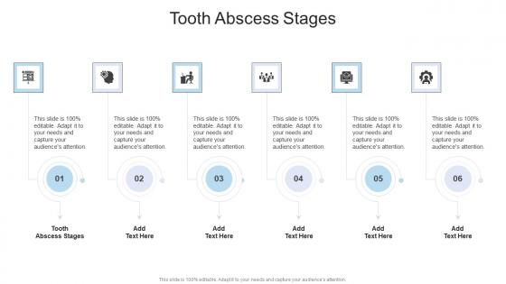 Tooth Abscess Stages In Powerpoint And Google Slides Cpb