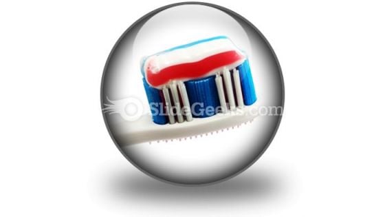 Toothbrush PowerPoint Icon C Toothbrush PowerPoint Icon C