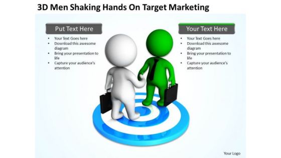 Top Business People Hands On Target Marketing PowerPoint Templates Ppt Backgrounds For Slides