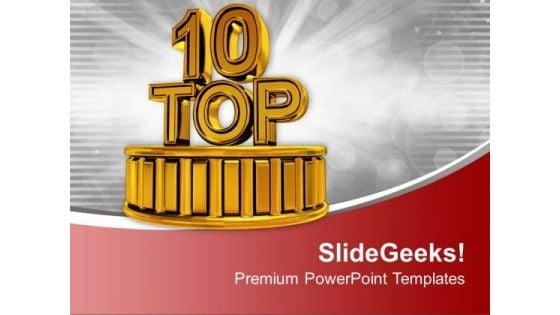 Top Ten Business Opportunity PowerPoint Templates Ppt Backgrounds For Slides 0313