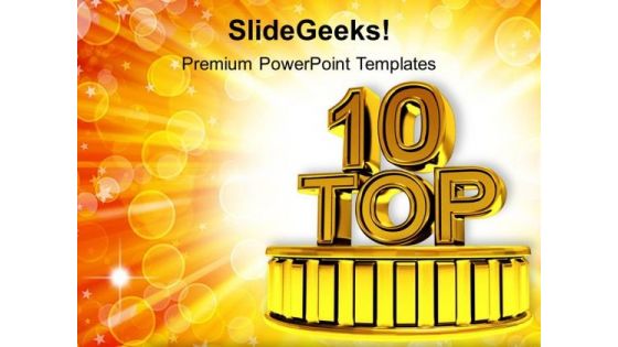 Top Ten Business Success PowerPoint Templates Ppt Backgrounds For Slides 1112