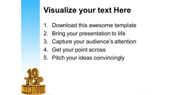 Top Ten Leadership PowerPoint Templates And PowerPoint Themes 1112