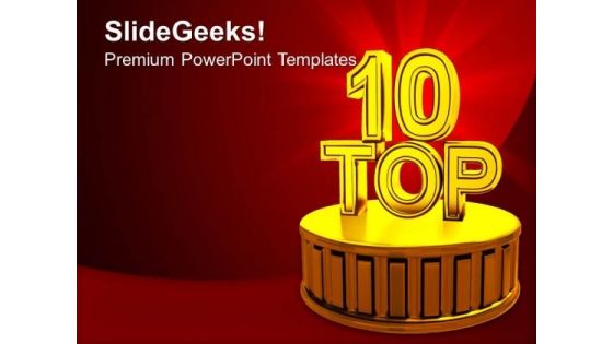 Top Ten PowerPoint Templates And PowerPoint Themes 0912
