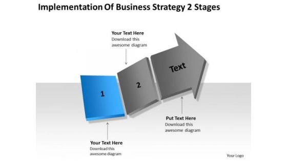 Total Marketing Concepts 2 Stages Ppt Sample Small Business Plan PowerPoint Templates