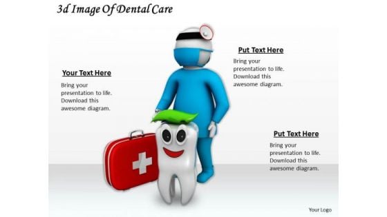 Total Marketing Concepts 3d Image Of Dental Care Basic Business