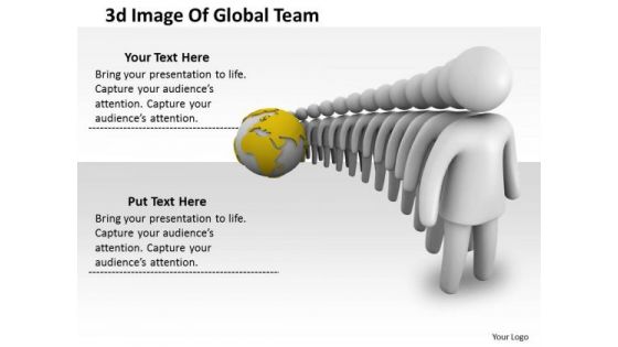 Total Marketing Concepts 3d Image Of Global Team Basic Business