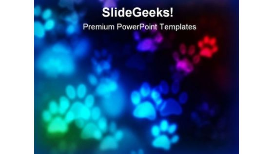 Traces Abstract Background PowerPoint Themes And PowerPoint Slides 0711