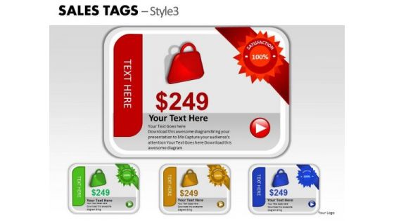 Trade Sales Tags 3 PowerPoint Slides And Ppt Diagram Templates