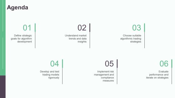 Trading Algorithm Development Insights PPT Guidelines AT Slide02