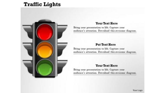 Traffic Lights PowerPoint Presentation Template
