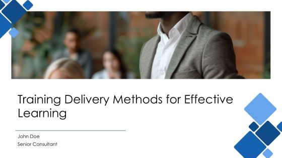 Training Delivery Methods For Effective Learning PPT Example AT