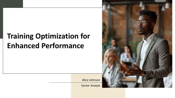 Training Optimization For Enhanced Performance PPT Structure AT
