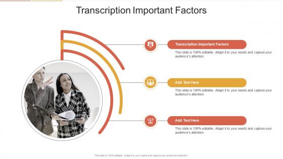 Transcription Important Factors In Powerpoint And Google Slides Cpb