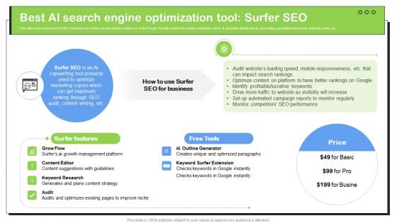 Transforming Real Estate Best Ai Search Engine Optimization Tool Surfer SEO ChatGPT SS V