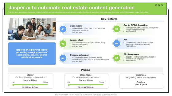 Transforming Real Estate Jasper AI To Automate Real Estate Content Generation ChatGPT SS V