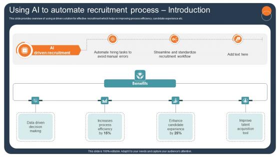 Transforming Recruitment Process Using Ai To Automate Recruitment Process CRP DK SS