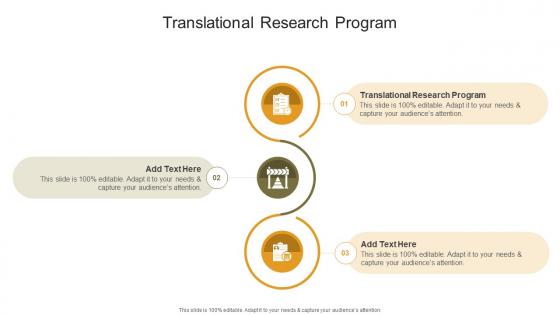 Translational Research Program In Powerpoint And Google Slides Cpb