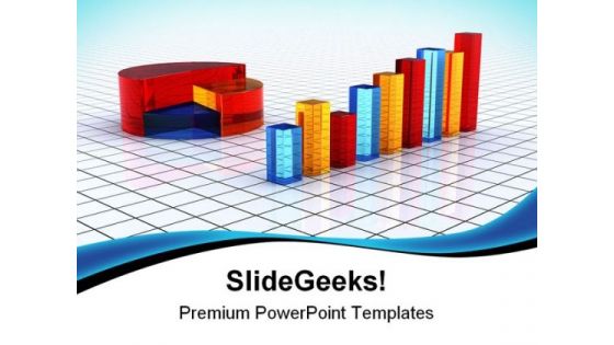 Transparent Colorful Graph Business PowerPoint Templates And PowerPoint Backgrounds 0811
