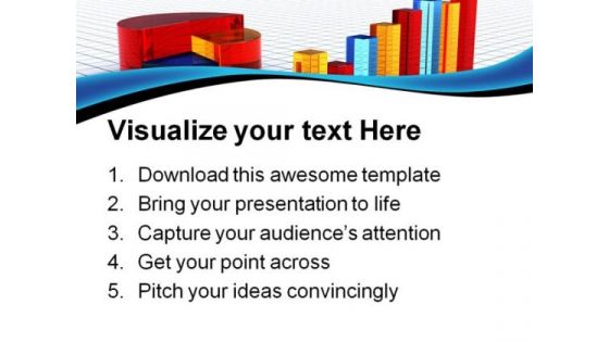 Transparent Colorful Graph Business PowerPoint Themes And PowerPoint Slides 0811