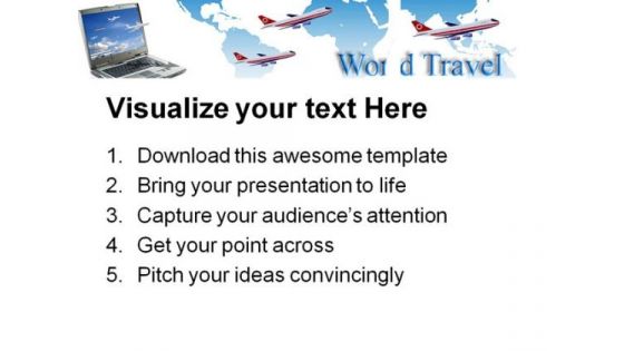 Travel Conceptual Internet PowerPoint Themes And PowerPoint Slides 0811