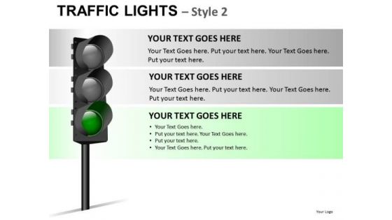 Travel Urban Traffic Light PowerPoint Slides And Ppt Diagram Templates