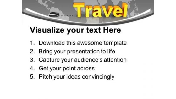 Travel With Computer Mouse Concept PowerPoint Templates And PowerPoint Themes 1112