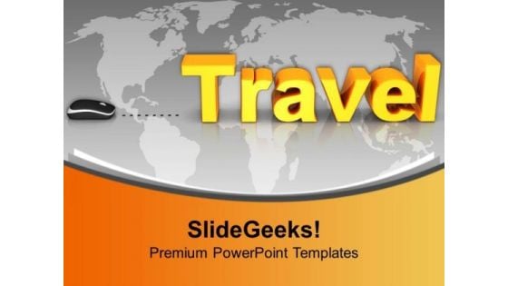 Travel With Computer Mouse Concept PowerPoint Templates And PowerPoint Themes 1112