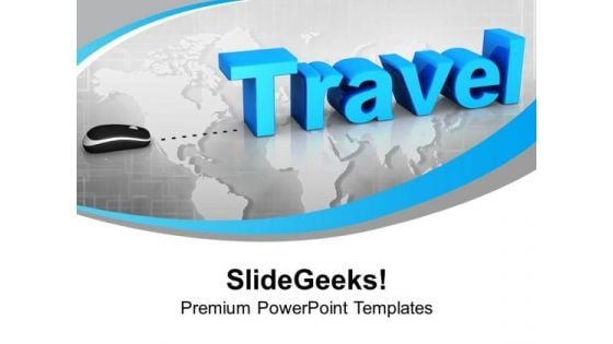 Travel With Mouse Concept Global PowerPoint Templates And PowerPoint Themes 1112