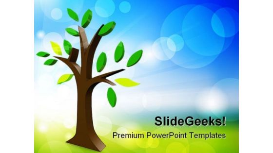 Tree Nature PowerPoint Templates And PowerPoint Backgrounds 0211