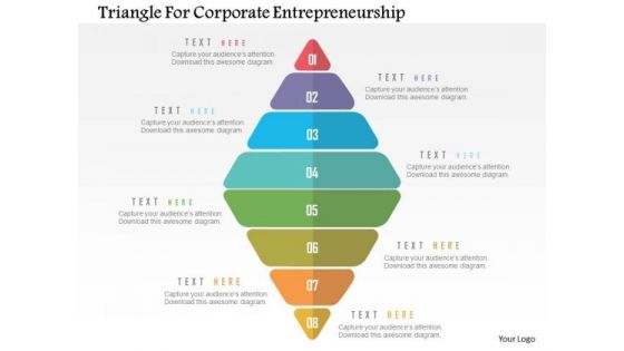 Triangle For Corporate Entrepreneurship Presentation Template