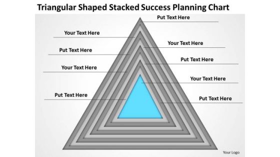 Triangular Shaped Stacked Success Planning Chart Ppt 1 Business Programs PowerPoint Templates