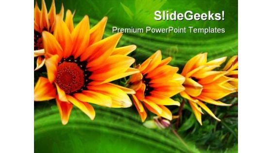 Triplet Nature PowerPoint Templates And PowerPoint Backgrounds 0211