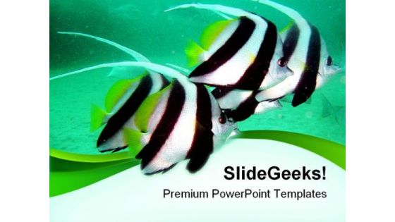 Tropical Fishes Animals PowerPoint Themes And PowerPoint Slides 0211