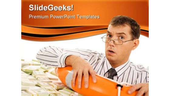 Trouble Man Business PowerPoint Templates And PowerPoint Backgrounds 0511