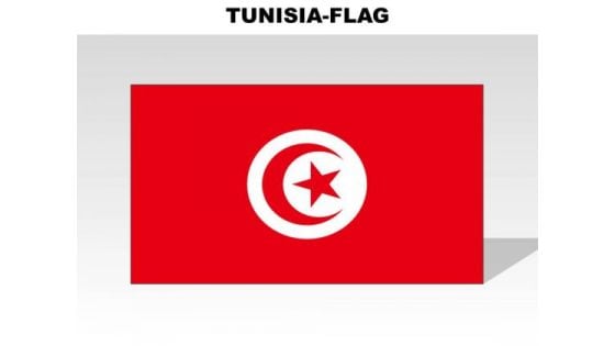 Tunisia Country PowerPoint Flags