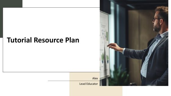 Tutorial Resource Plan PPT Graphics AT